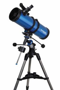 Blue Renewed Meade Instruments 216006 Polaris 130 EQ Reflector Telescope 