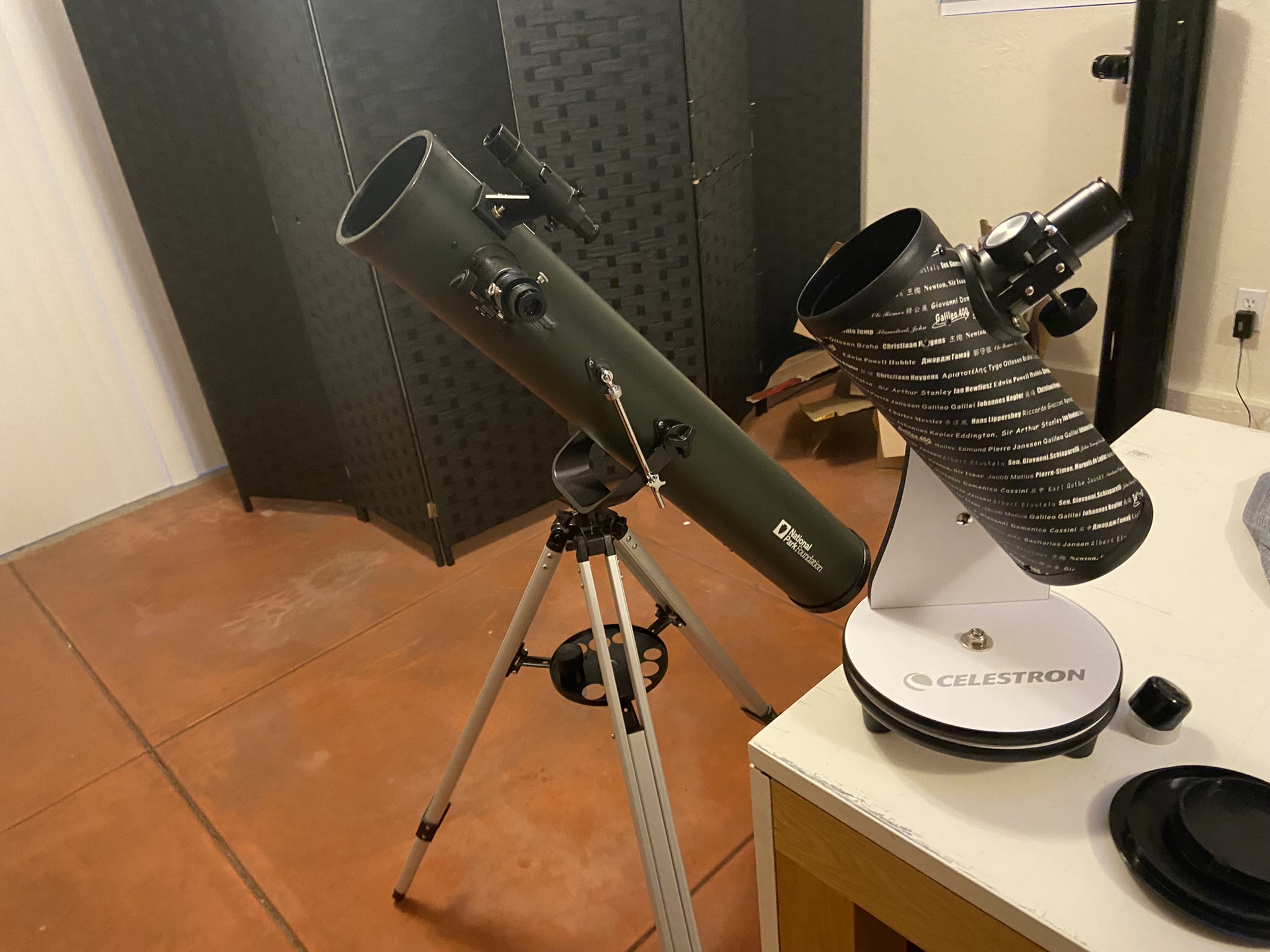 114AZ telescope similar to Powerseeker and Celestron Firstscope