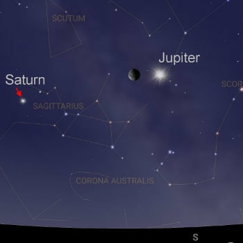 March 27th, pre-dawn sky.