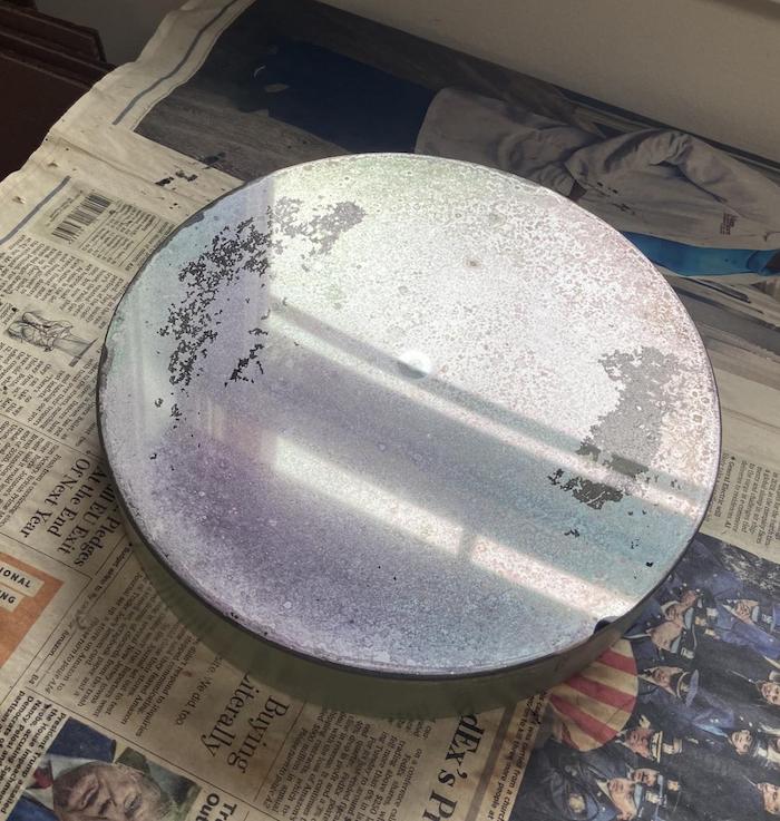 Corroded Mirror Coating