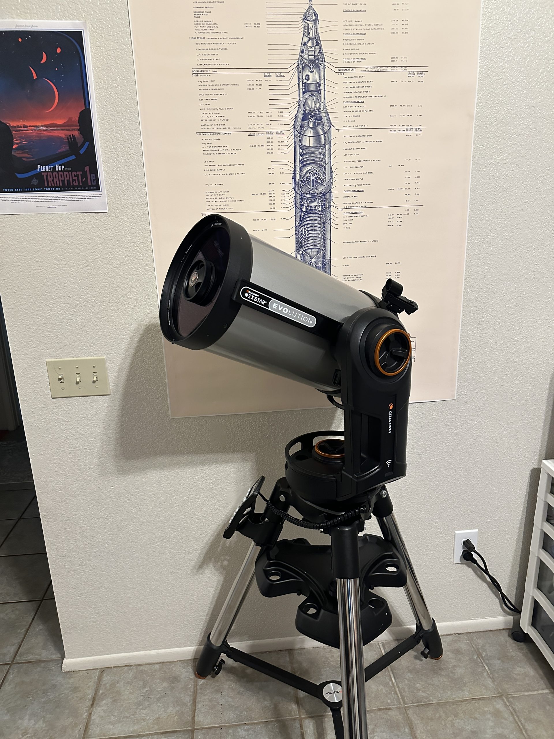 Celestron NexStar Evolution 9.25 SCT; image taken by Zane Landers