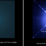 Sirius as an example of binary star system