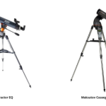 Examples of different type of telescope mount combinations