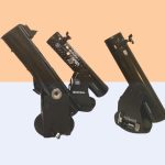 Three dobsonian telescopes placed together