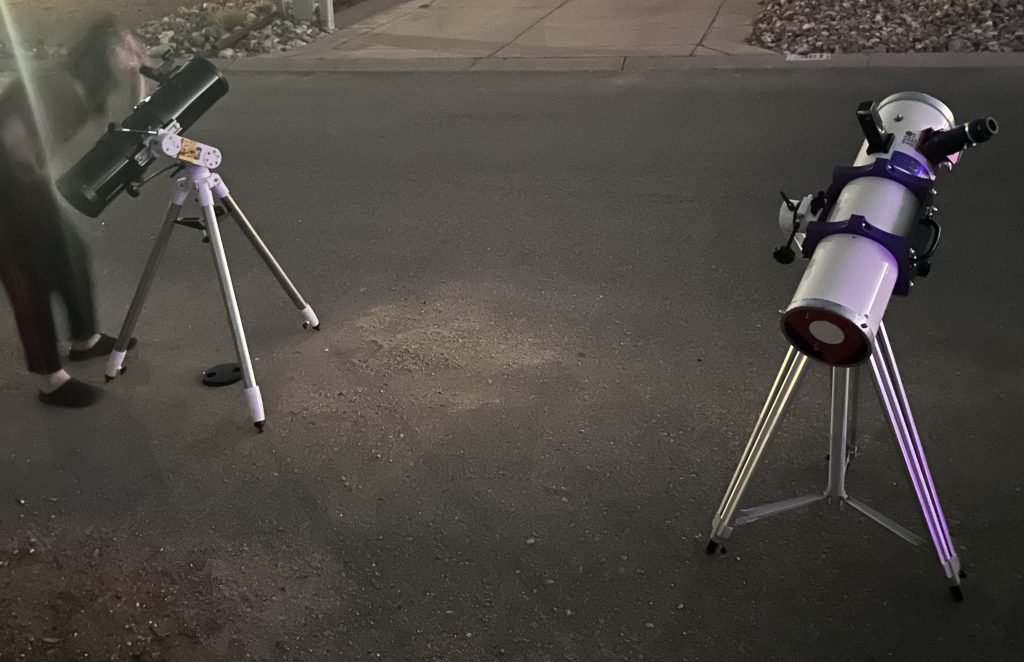 SV225 and Explore Scientific Twilight I mounts in a single pic