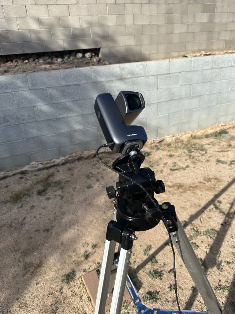 Dwarf Mini on one of my tripod